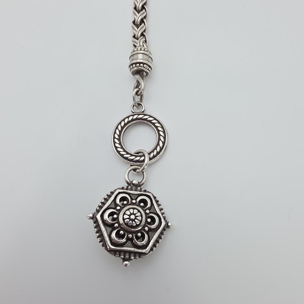 Brighton Silver and Gold Two-Tone Toggle Bracelet - Picture 4 of 8